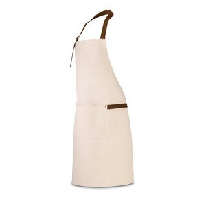 100% cotton canvas apron (320 g/m²) with metal details - Egotier 99815