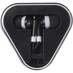 Rebel earbuds with recycled plastic storage box - EgotierPro 124439