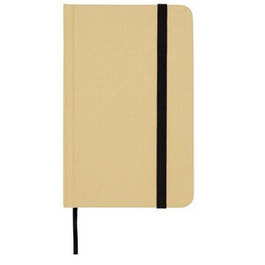 Carnet A6 Reed uni recyclé à couverture rigide - EgotierPro 106022