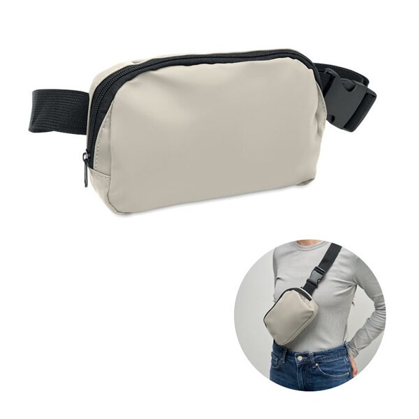KOROVIN WAIST Sac banane en polyester 210D - GiftRetail MO2683