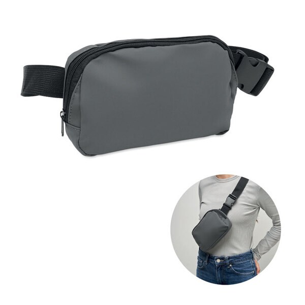KOROVIN WAIST Sac banane en polyester 210D - GiftRetail MO2683
