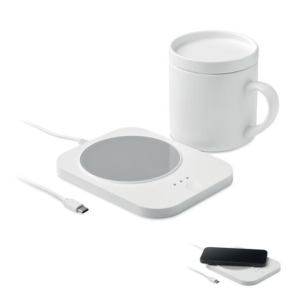 SIROTER Chargeur chauffe-tasse - GiftRetail MO2726