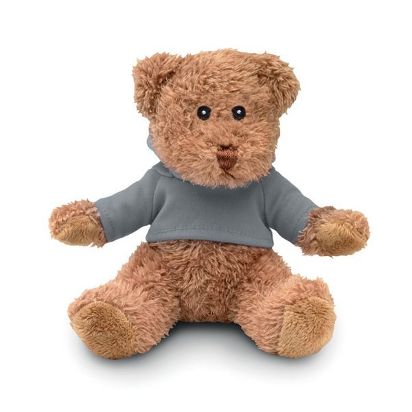 JOHNNY T Peluche ourson avec t-shirt - GiftRetail MO2594