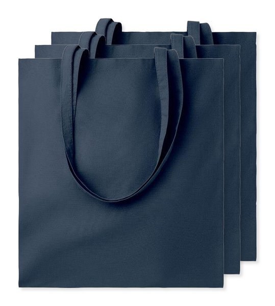 Pack de 3 GiftRetail MO9268 - COTTONEL COLOUR + Sac shopping coton 140gr/m²