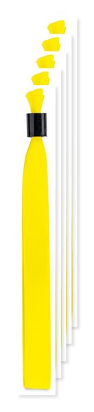 Pack de 5 Egotier 94970 - Bracelet en satin inviolable