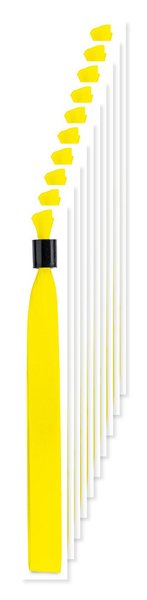 Pack de 10 Egotier 94970 - Bracelet en satin inviolable