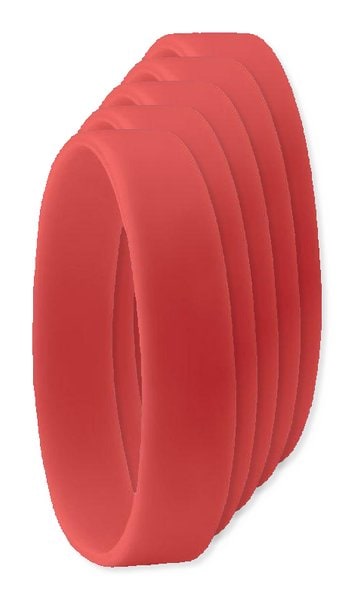 Pack de 50 GiftRetail MO8913 - EVENT Bracelet en silicone