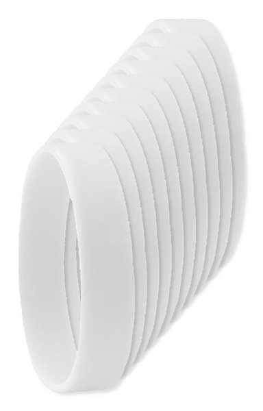 Pack de 100 GiftRetail MO8913 - EVENT Bracelet en silicone