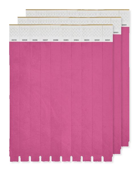 Pack de 3 GiftRetail MO8942 - TYVEK Bracelet TYVEK®