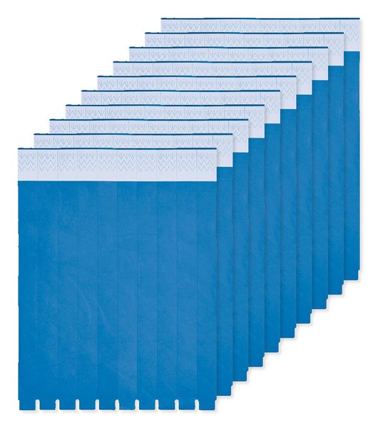 Pack de 10 GiftRetail MO8942 - TYVEK Bracelet TYVEK®