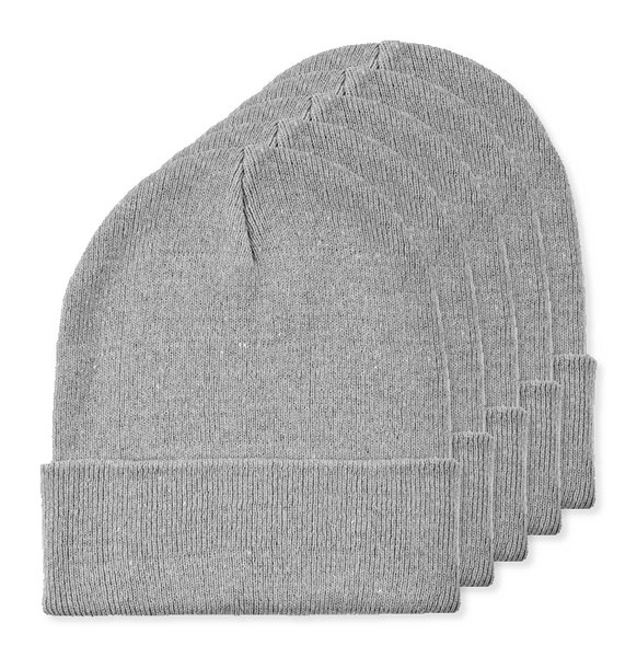 Pack de 50 GiftRetail MO2705 - BEANIX Bonnet tricoté avec revers