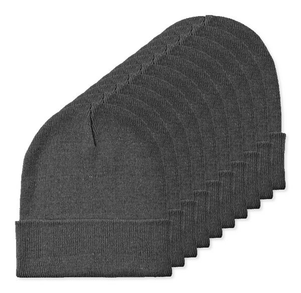 Pack de 100 GiftRetail MO2705 - BEANIX Bonnet tricoté avec revers