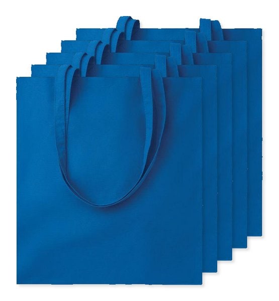 Pack de 50 GiftRetail MO9268 - COTTONEL COLOUR + Sac shopping coton 140gr/m²