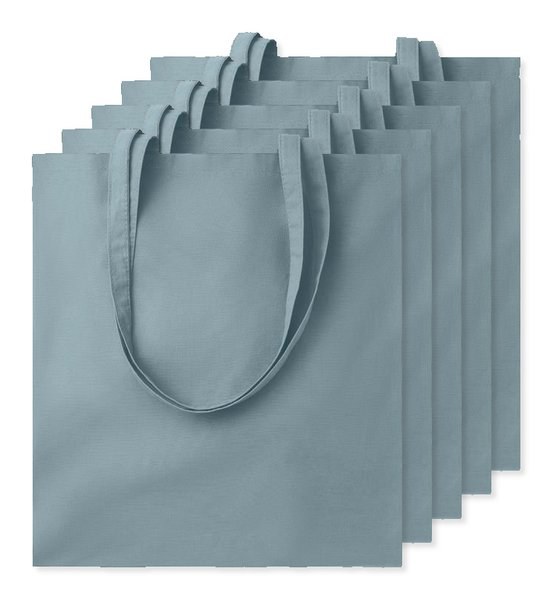 Pack de 50 GiftRetail MO9268 - COTTONEL COLOUR + Sac shopping coton 140gr/m²