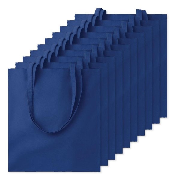 Pack de 100 GiftRetail MO9268 - COTTONEL COLOUR + Sac shopping coton 140gr/m²