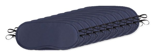 Pack de 10 GiftRetail MO9233 - BONNE NUIT Masque de voyage