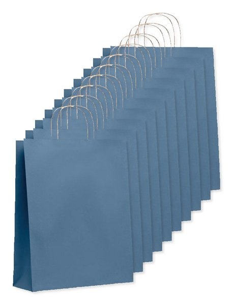 Pack de 100 GiftRetail MO6174 - PAPER TONE L Sac en papier grand format