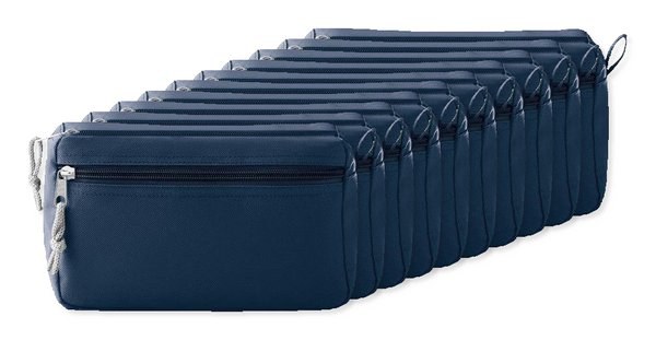 Pack de 100 GiftRetail MO9345 - NEW & SMART Trousse de toilette sans PVC