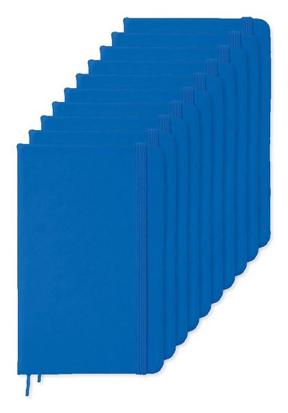 Pack de 100 GiftRetail MO1800 - NOTELUX Carnet A6 96 pages lignées