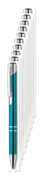 Pack de 10 GiftRetail MO8893 - BERN Stylo bouton poussoir