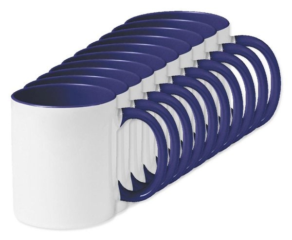 Pack de 100 GiftRetail MO8422 - SUBLIMCOLY Mug coloré