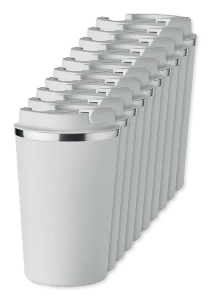 Pack de 100 GiftRetail MO6276 - BRACE Gobelet à double paroi 350 ml