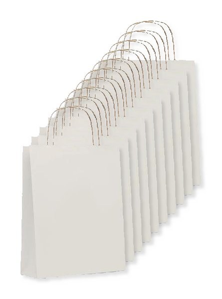 Pack de 100 GiftRetail MO6172 - PAPER TONE S Sac en papier petit format