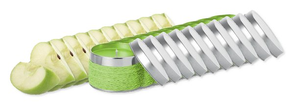 Pack de 100 GiftRetail IT2873 - DELICIOUS Bougie parfumée
