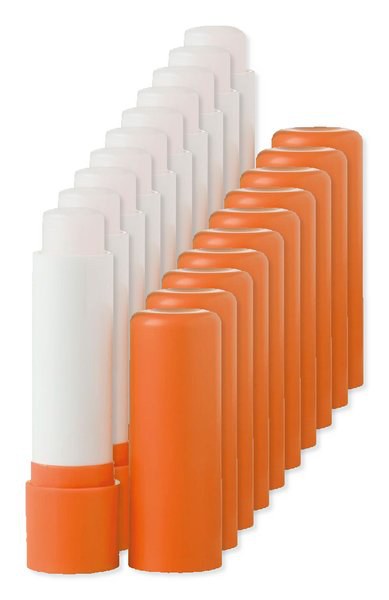 Pack of 10 GiftRetail IT2698 - GLOSS Natural Assorted Colors SPF10 Lip Balm