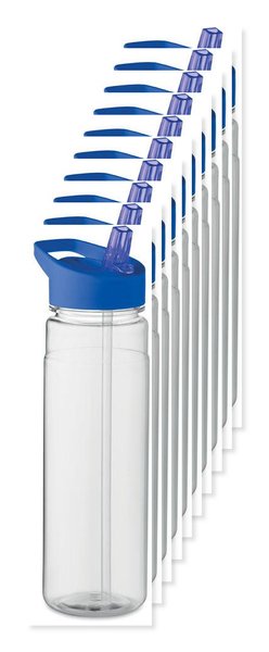 Pack de 10 GiftRetail MO6467 - ALABAMA Bouteille en RPET 650ml