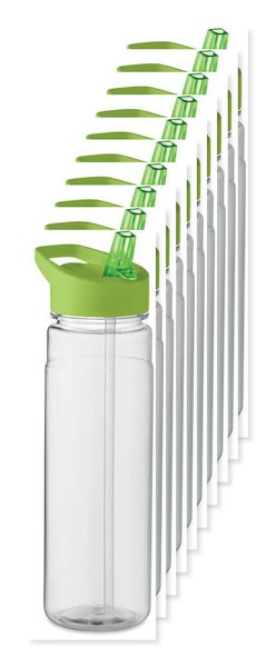 Pack de 100 GiftRetail MO6467 - ALABAMA Bouteille en RPET 650ml