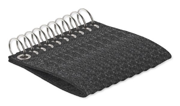 Pack de 100 GiftRetail MO6508 - SUORA Porte-clés en feutre RPET