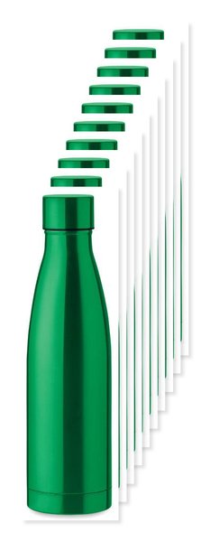 Pack de 10 GiftRetail MO9812 - BELO BOTTLE Bouteille double paroi 500ml
