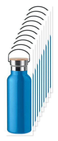 Pack de 100 GiftRetail MO9431 - HELSINKI Flacon double paroi 500 ml