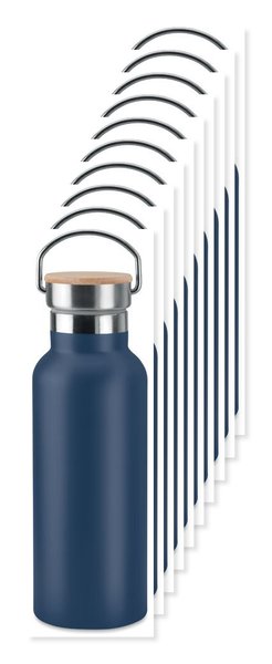 Pack de 100 GiftRetail MO9431 - HELSINKI Flacon double paroi 500 ml