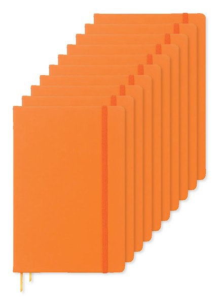 Pack de 100 GiftRetail MO1804 - ARCONOT Carnet A5 96 pages lignées