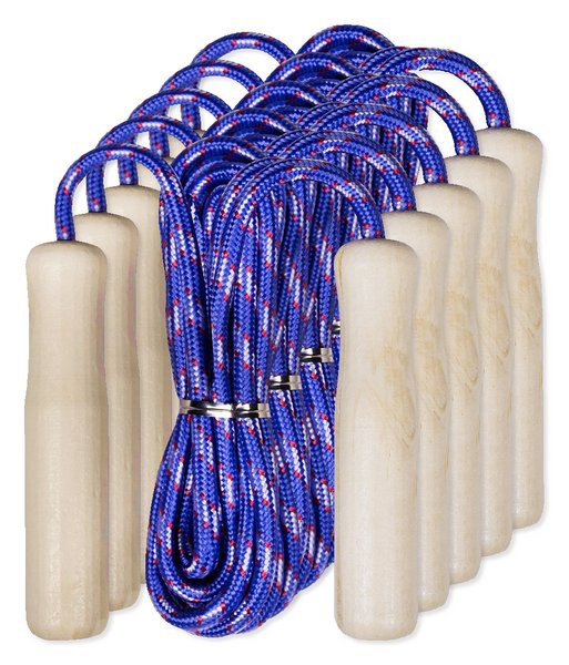 Pack de 5 Goya 38052 - Corde à sauter en bois ajustable JUMP