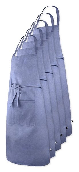 Pack de 5 Goya 50546 - Tablier en coton recyclé 140gr/m2 WATERFALL
