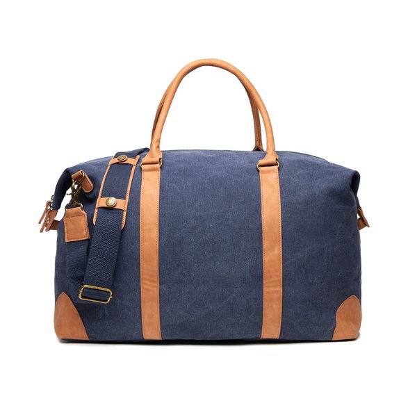 Vinga V5222 - VINGA Bosler sac polochon en toile recyclée certifiée RCS