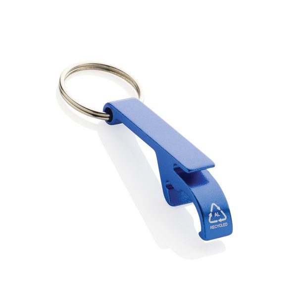 XD Collection P191.72 - Décapsuleur et ouvre-boîte en aluminium recyclé certifié RCS