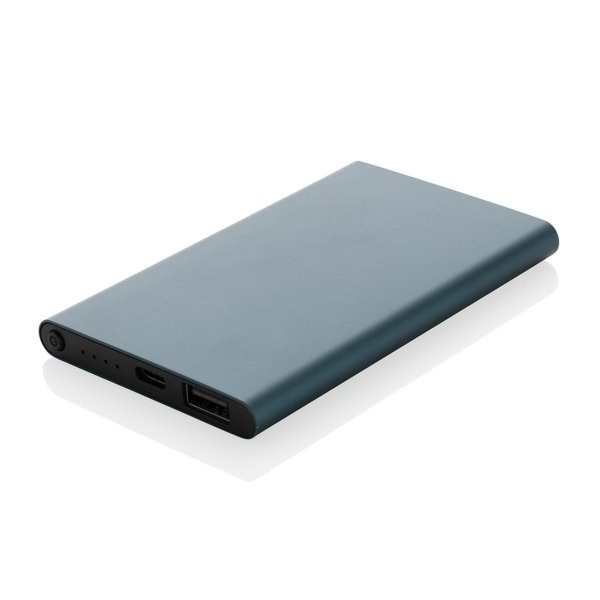 XD Collection P322.42 - RCS batterie externe recyclée en plastique/aluminium 4000 mAh avec type C