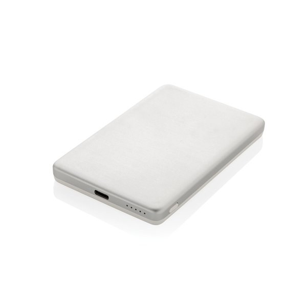 XD Collection P322.60 - Orion batterie externe magnétique 5 W 5000 mAh en aluminium recyclé RCS