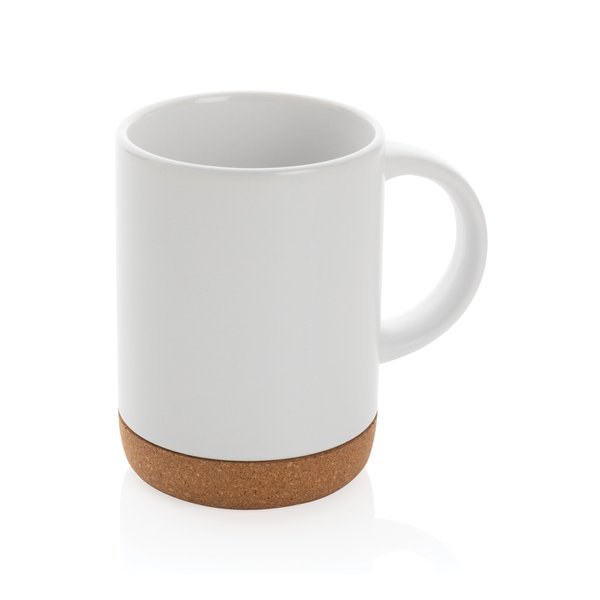 XD Collection P434.08 - Tasse en céramique avec base en liège 280ml