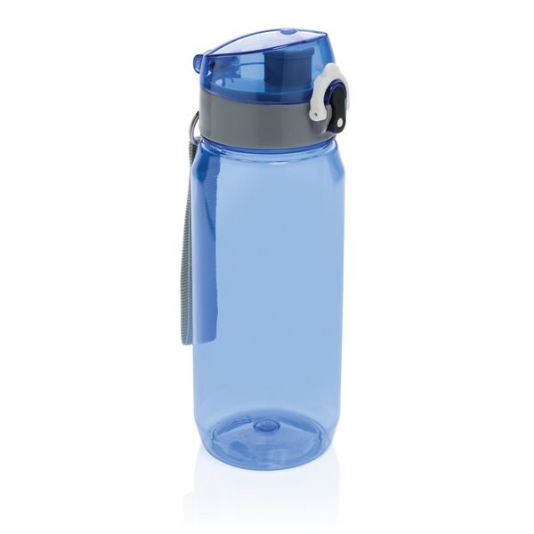 XD Collection P437.00 - Bouteille deau verrouillable étanche en PET recyclé Yide RCS 600 ml