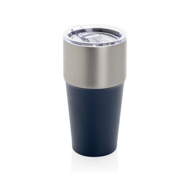 XD Collection P437.13 - Fluid gobelet en acier recyclé certifié RCS 500 ml