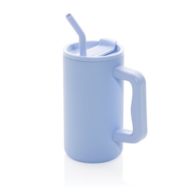 XD Collection P437.31 - Mug Cube en acier recyclé certifié RCS 800 ml