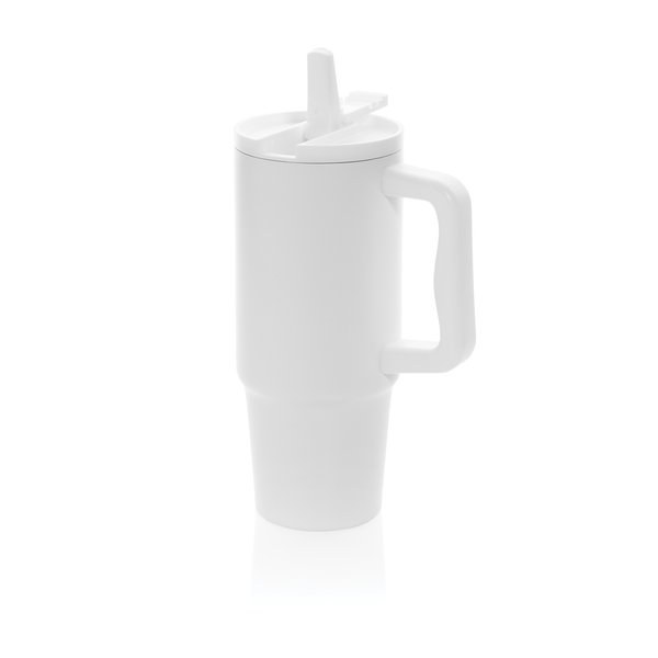 XD Collection P437.34 - Embrace gobelet étanche en acier inoxydable recyclé RCS 900 ml