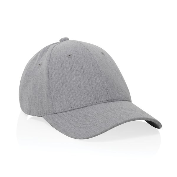 XD Collection P453.09 - Milo AWARE™ casquette à 6 panneaux en tissu chiné recyclé 200 g