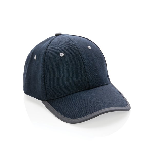 XD Collection P453.36 - Impact AWARE™ casquette bicolore 6 panneaux en coton recyclé brossé, 280 g