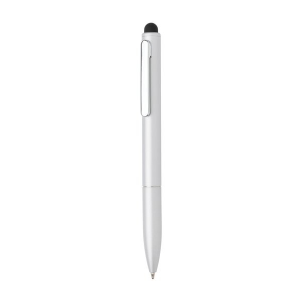 XD Collection P611.23 - Stylo en aluminium recyclé certifié RCS Kymi avec stylet